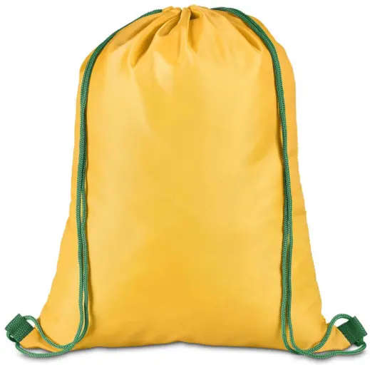 Altitude Fanflare 190T Drawstring Bag Yellow Green Unbranded